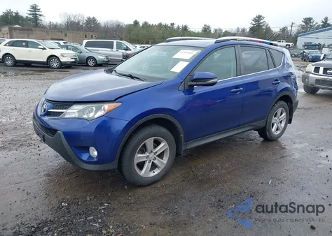 2014 Toyota Rav4 Xle z USA, uszkodzony, nr VIN 2T3RFREV5EW210918